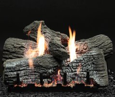 (image for) Empire Stacked Wildwood 18" Remote Ready Vent Free Gas Logs