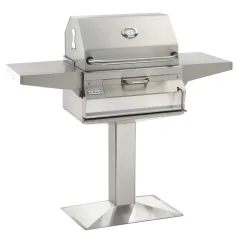 (image for) Fire Magic Post Mount Charcoal Grill