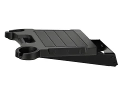 (image for) Broilmaster Drop Down Black Side Shelf With Black Brackets