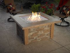 (image for) Outdoor Greatroom Sierra Fire Pit Table
