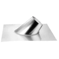 (image for) Steep Roof Flashing For 4" X 6-5/8" Direct Vent Pipe