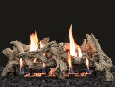 (image for) Empire Driftwood 30" Electronic Ignition Vent Free Gas Logs