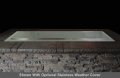 Carol Rose Outdoor Linear Fire Pit