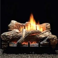 (image for) Empire Flint Hill 24-Inch Manual Control Vent Free Gas Logs