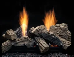 (image for) Monessen See-Thru Natural Blaze Vent-Free Gas Log Set