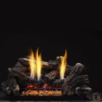 (image for) 18-Inch Monessen Charisma Ventless Gas Log Set