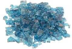 (image for) Caribbean Blue Fire Glass