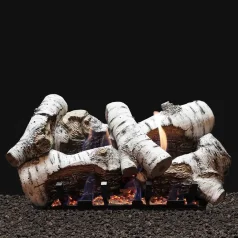 (image for) Empire Birch 18-Inch Electronic Ignition Vent Free Gas Logs