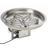 (image for) 19 Inch Gas Fire Pit Kit 65,000 BTU with Electronic Ignition