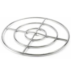 (image for) 48 Inch High Capacity Stainless Steel Gas Fire Pit Ring