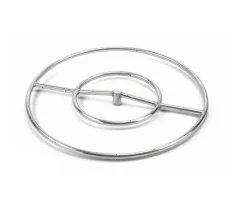 (image for) 18 Inch Stainless Steel Gas Fire Pit Ring