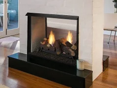 (image for) Vent-Free Clean Face See-Thru Fireplace