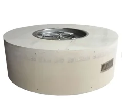 (image for) 54 Inch Round Pre-Fab Gas Fire Pit W/ Enclosure