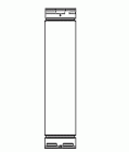 48" Section Of SLP Series Direct Vent Pipe