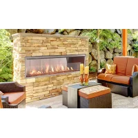 (image for) Superior 36-Inch Outdoor Linear Fireplace