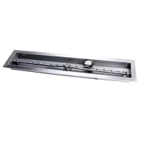 (image for) Linear Trough Fire Pit Burner And Pan 48 Inch