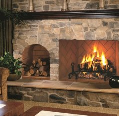 (image for) Superior Fireplaces 24 Inch Wood Nook