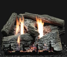 (image for) Empire Super Stacked Wildwood 18" Electronic Ignition Vent Free Logs