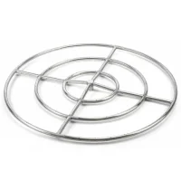 (image for) 48 Inch High Capacity Stainless Steel Gas Fire Pit Ring