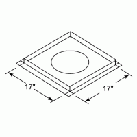 (image for) Ceiling Firestop For SL11 Series Vent Pipe
