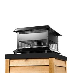 (image for) Square Chimney Cap For SL3 Series Vent Pipe
