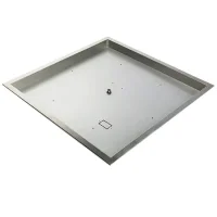 (image for) Square Bowl Style Fire Pit Burner Pans