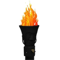 (image for) Polynesian Gas Fired Tiki Torch Head