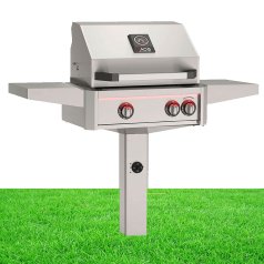 American Outdoor Grill In-Ground With Rotisserie & Lights (image for) American Outdoor Grill In-Ground With Rotisserie & Lights