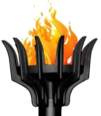 (image for) Liberty Gas Fired Tiki Torch Head