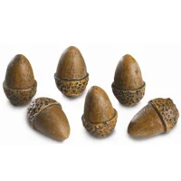 (image for) 6 Decorative Acorns For Gas Fireplaces