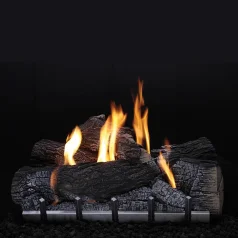 (image for) 24 Inch Wildwood Outdoor Gas Log Set Electronic Ignition