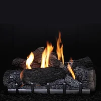 (image for) 30 Inch Wildwood Outdoor Gas Log Set Electronic Ignition