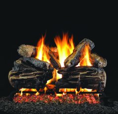 (image for) Real Fyre 30" Charred Split Oak Log Set