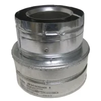 (image for) Direct Vent Pipe Reducer 5" X 8" To 4" X 6-5/8"