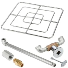 (image for) Square Gas Fire Ring Kit 36" X 36"