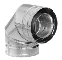 (image for) 90 Degree Elbow For 5" X 8" Direct Vent Pipe