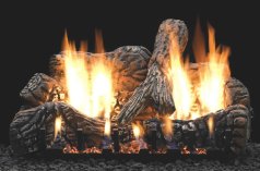 (image for) Empire Charred Oak 18" Remote Ready Vent Free Gas Logs