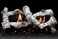 (image for) Empire Birch 24" Electronic Ignition Vent Free Gas Logs