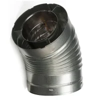 (image for) Heat-N-Glo 45 Degree Elbow for DVP Series Vent Pipe
