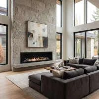 (image for) Boulevard 72 Inch Vent Free Linear Fireplace