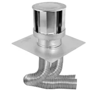 (image for) Direct Vent Insert Vent Kit With Round Termination