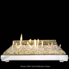 (image for) 30 Inch Contemporary Vent Free Glass Burner