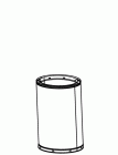 18 Inch Section Of SL11 Series Vent Pipe