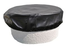 (image for) 64" Round Vinyl Fire Pit Cover