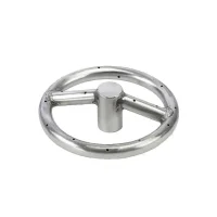 (image for) 6 Inch Stainless Steel Gas Fire Pit Ring