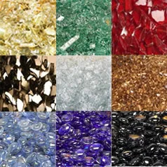 (image for) Gas Fire Pit Glass Media