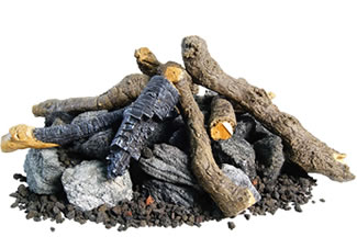 Beachwood Style Fire Pit Logs