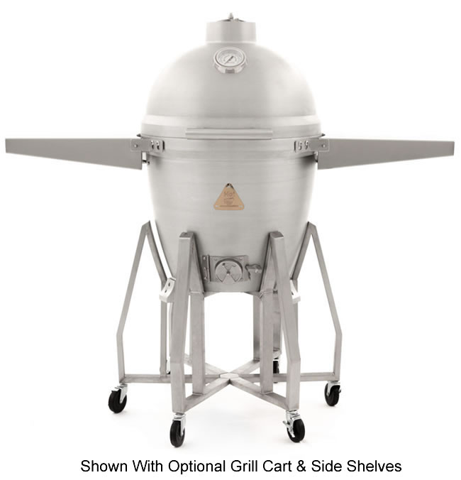 Blaze Kamado Charcoal Grill Fine's Gas