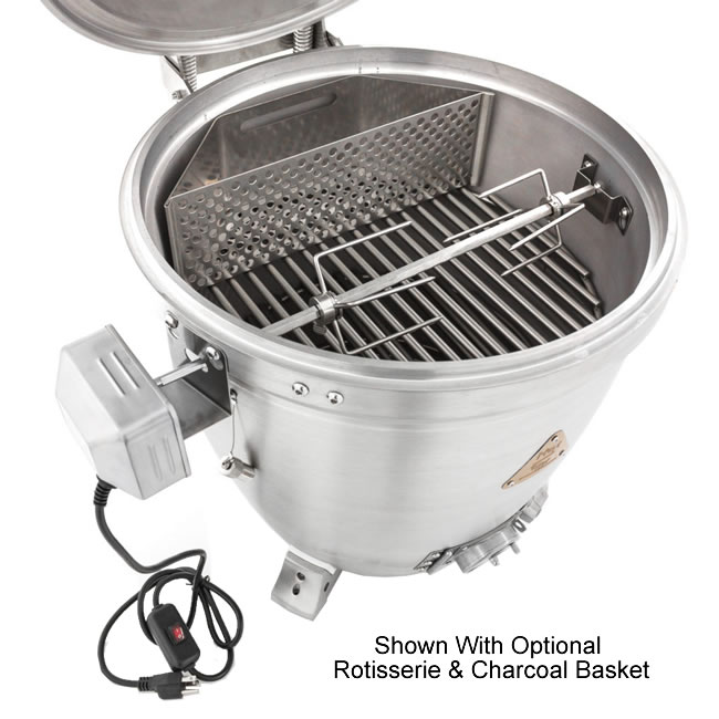 Blaze Kamado Charcoal Grill Fine's Gas