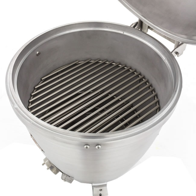 Blaze Kamado Charcoal Grill Fine's Gas